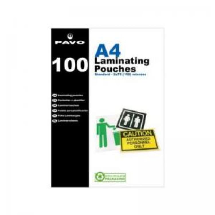 Image of PAVO 8004270 laminator pouch 100 pc(s)