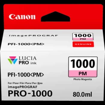 Image of Canon PFI1000 Photo Magenta Ink Cartridge