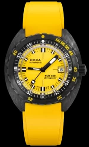 Image of Doxa Watch SUB 300 Carbon COSC Divingstar Rubber