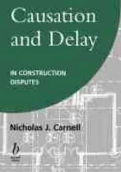 Image of Causation and Delay in Construction Disputes by Nicholas J. Carnell Hardback