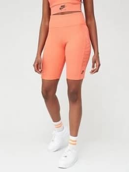 Image of Nike NSW Air Bike Short - Ember , Ember Size M Women