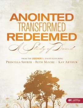 Image of Anointed Transformed Redeemed - Bible Study Book by Beth Moore