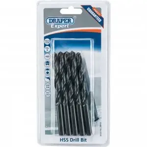 Image of Draper Expert HSS Drill Bit 10.5mm Pack of 5