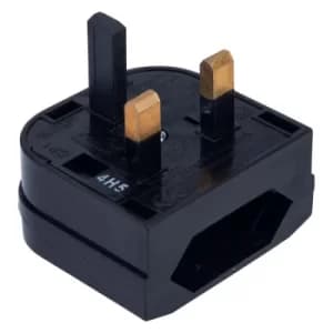 Image of Power Connections CP1B Black Plug Converter Standard Screw 3A