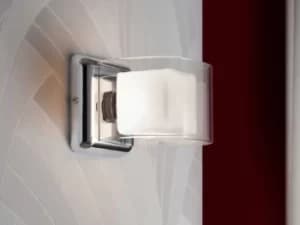 Image of Cube Wall Lamp Chrome Glass, G9