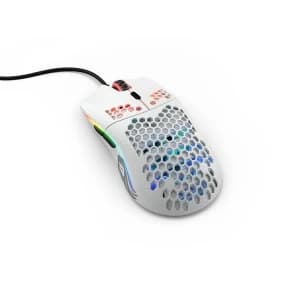 Image of Glorious PC Gaming Race Model O- USB RGB Optical Gaming Mouse - Matte White