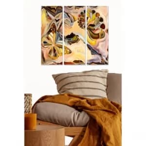 Image of MDF1327590794 Multicolor Decorative MDF Painting (3 Pieces)