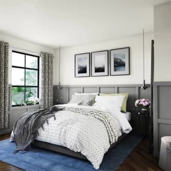 Image of Woven Dash Cover Set - King Size - Charcoal