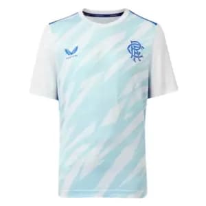 Image of 2023-2024 Rangers Players Match Day Home Tee (White) - Kids