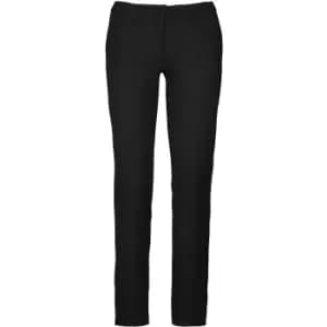 Image of Kariban Womens/Ladies Chino Trousers (18 UK) (Black)
