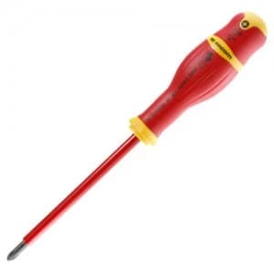 Image of Facom Protwist Insulated Phillips Screwdriver PH1 100mm