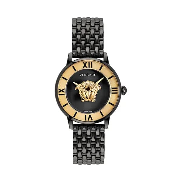 Image of Versace Watches Ladies La Medusa Black Watch VE2R00422