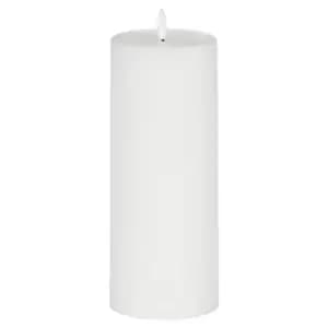 Image of Luxe Collection Natural Glow 3.5x9 LED White Candle