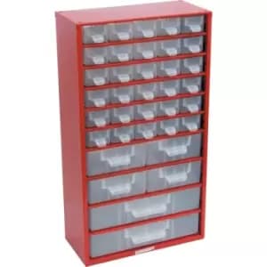 Image of 36-Drawer Comb. Parts Storage Cabinet