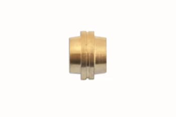 Image of Brass Olive Stepped 6.0mm Pk 100 Connect 31142