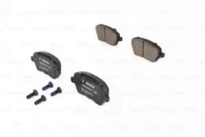 Image of Bosch 0986494573 BP1494 Brake Pad Set Disc Brake Front Axle