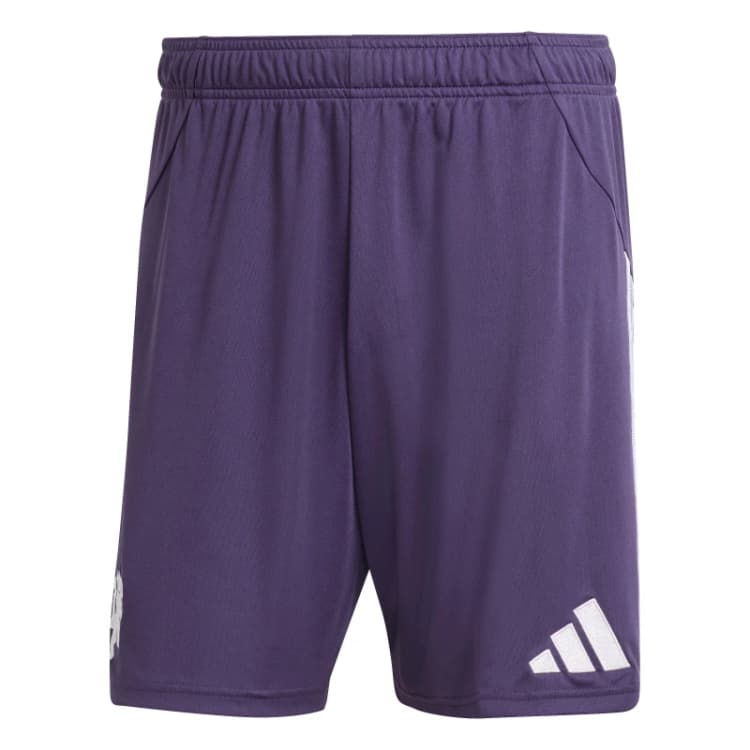 Image of Adidas Manchester United Away Shorts 2025/26 Violet Male S KA5443