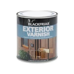 Image of Blackfriar Exterior Varnish UV77 Clear Satin 500ml