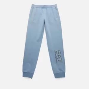 Image of EA7 Boys' Train Visibility Sweatpants - Blue - 12 Years