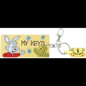 Image of Pack of 6 My Keys Key Rings