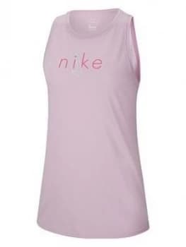 Image of Nike Yoga Dry Tank Top - Light Pink, Size L, Women