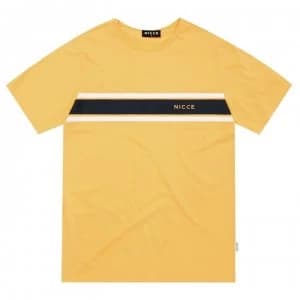 Image of Nicce T Shirt Mens - Apricot