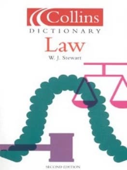 Image of Collins Dictionary Law by William J Stewart Paperback