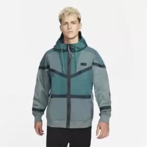 Image of Nike Tottenham Hotspur Hooded Woven Jacket - Green
