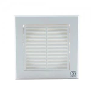 Image of Greenbrook 4" 100mm Fixed Grill Vent - White
