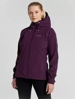 Image of Craghoppers CRAGHOPPERS ANZA JACKET, Damson, Size 12, Women
