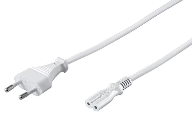 Image of Microconnect PE030730W power cable White 3m C7 coupler