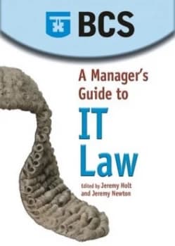 Image of A Managers Guide to It Law by Jeremy Holt Book