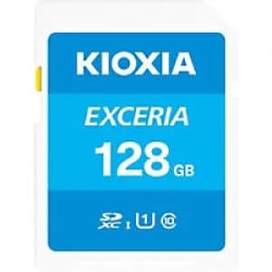 Image of KIOXIA SD Memory Card Exceria U1 Class 10 128GB