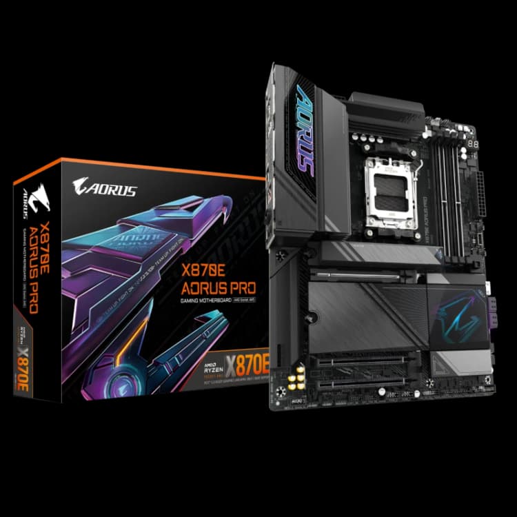 Image of Gigabyte X870E AORUS PRO AMD Ryzen DDR5 WIFI Motherboard - Socket AM5