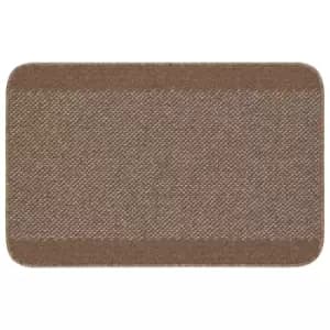 Image of Chelsea Washable Mat - Brown
