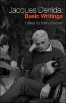 Image of Jacques Derrida by Barry Stocker Book