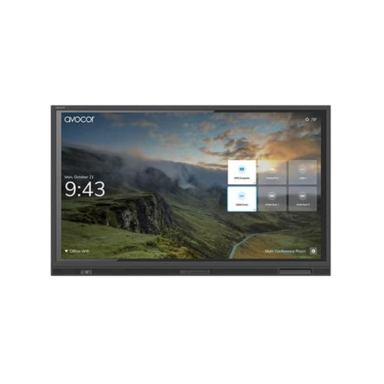 Image of Avocor E series AVE-8640 85 TOUCH interactive whiteboard 2.18 m...