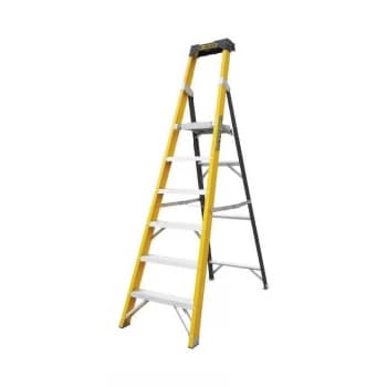 Image of GPC CLIMB-IT GLASS FIBRE PLATFORM STEP 5 Treads Tool Tray