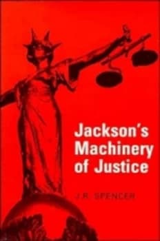 Image of Jacksons Machinery of Justice by J. R. Spencer Paperback