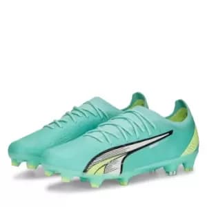 Image of Puma Ultra.1 Firm Ground Football Boots Adults - Green