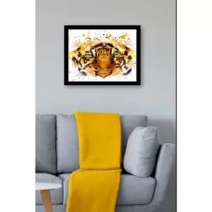 Image of SC0902 Multicolor Decorative Framed MDF Painting