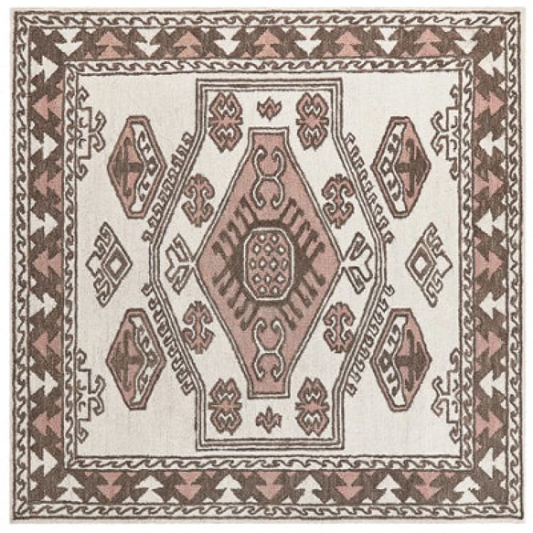 Image of Beliani Rug Tomarza Multicolour 200 X 200 Cm Wool
