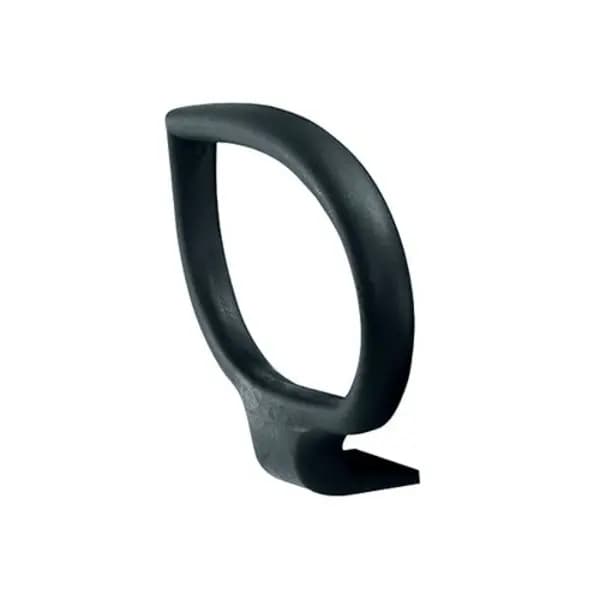 Image of Jemini Jemini Fixed Loop Arms for use with Jemini Chairs 370x295x120mm Black (Pack of 2) KF50190 KF00729