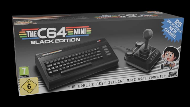 Image of The C64 Mini Console - Black Edition Video Games