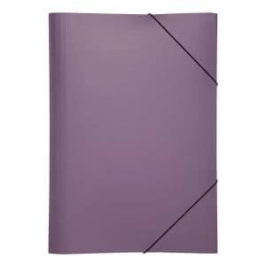 Image of Pagna A4 Elasticated Folder Purple Pack of 10 2161312