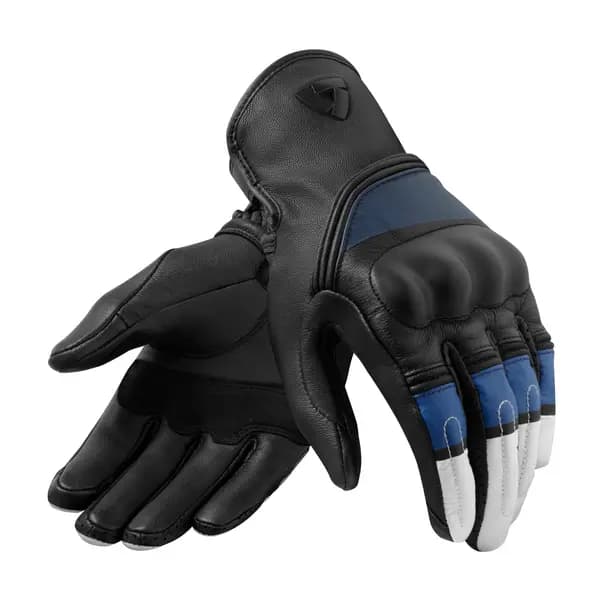 Image of REV'IT! Gloves Redhill White Blue Size 2XL