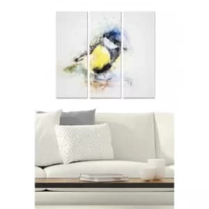 Image of MDF2289940 Multicolor Decorative MDF Painting (3 Pieces)