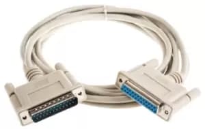 Image of Roline 11.01.3690 Computer Cord, D-Sub 25P Plug/skt, 9M
