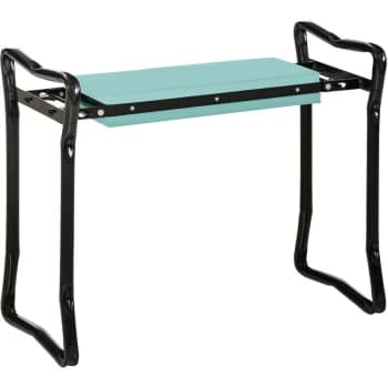 Image of Outsunny - 2In1 Folding Garden Kneeler Foam Chair Pad Support Bench Gardening Tool