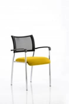Image of Brunswick Bespoke Colour Seat Chrome Frame Senna Yellow